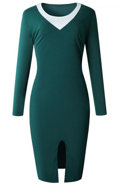 sleeve green female clothing fashion style caual apparel womens autumn designer split bodycon dresses crew neck long, Black;gray
sleeve green female clothing fashion style caual apparel womens autumn designer split bodycon dresses crew neck long, Black;gray