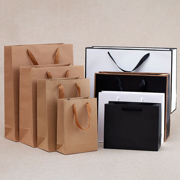 wholesale thickened gift kraft paper bags, custom clothing bags, shopping kraft paper bags
wholesale thickened gift kraft paper bags, custom clothing bags, shopping kraft paper bags