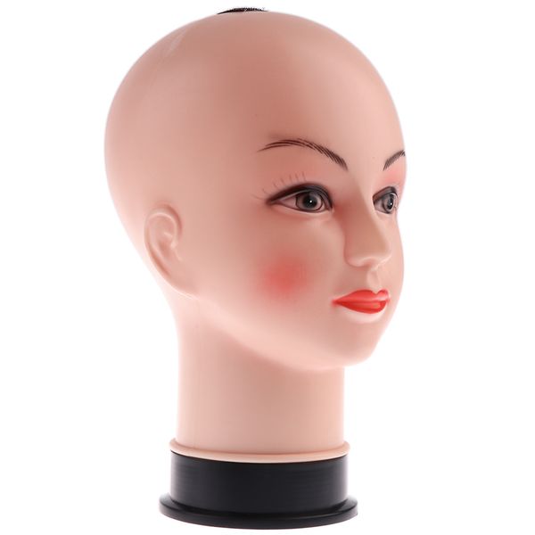 bald pretty makeup female mannequin head modle hair wig hat scarf glasses display stand, White
bald pretty makeup female mannequin head modle hair wig hat scarf glasses display stand, White