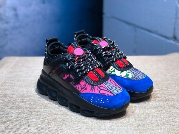new chain designer luxury shoes men women sneakers snow leopard black white fashion casual versace shoes reaction boots shoes, Blue;gray
new chain designer luxury shoes men women sneakers snow leopard black white fashion casual versace shoes reaction boots shoes, Blue;gray