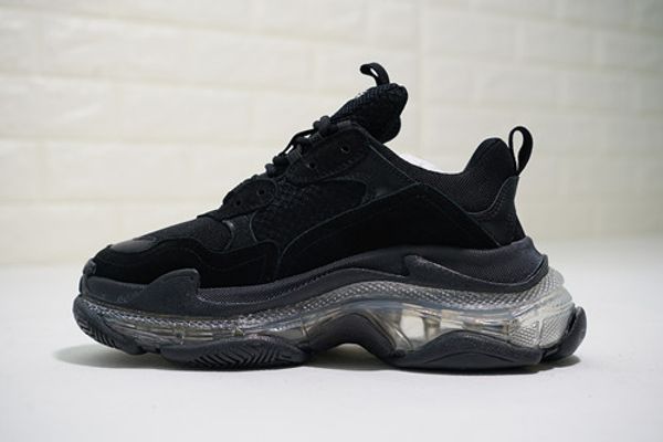 2019 new paris crystal bottom triple-s casual shoes shoes platform triple s sports men and women vintage kanye grandpa trainer c13, Black
2019 new paris crystal bottom triple-s casual shoes shoes platform triple s sports men and women vintage kanye grandpa trainer c13, Black