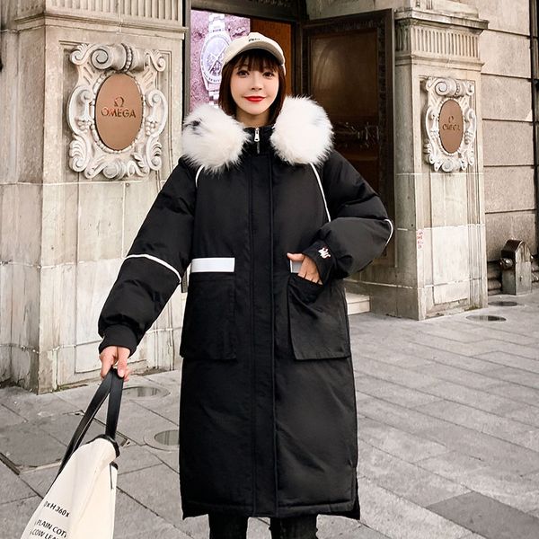 nicesnowl korean style winter jacket women hooded new cotton padded oversived female new winter coat outwear fashion warm coat, Black
nicesnowl korean style winter jacket women hooded new cotton padded oversived female new winter coat outwear fashion warm coat, Black