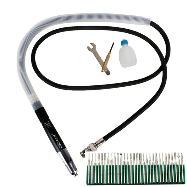 stary 1/8'' micro air pencil die grinder kit 65000rpm pneumatic pencil grinder for detail sanding grinding engraving work
stary 1/8'' micro air pencil die grinder kit 65000rpm pneumatic pencil grinder for detail sanding grinding engraving work