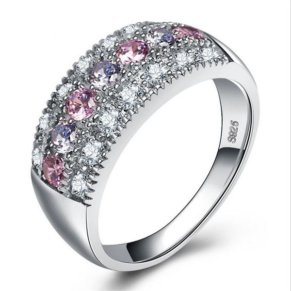 bohemia classical handmade jewelry 925 sterling silver 5a cubic zircon cz diamond gemstones women wedding bridla ring gift size 5-10, Slivery;golden
bohemia classical handmade jewelry 925 sterling silver 5a cubic zircon cz diamond gemstones women wedding bridla ring gift size 5-10, Slivery;golden