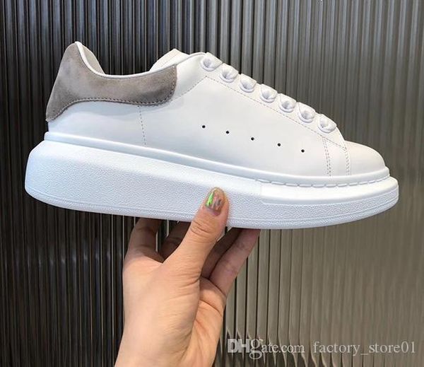 men women casual shoes fashion sneakers lace-up walking shoes grey suede leather platform sneaker, Black
men women casual shoes fashion sneakers lace-up walking shoes grey suede leather platform sneaker, Black