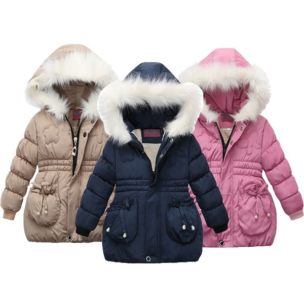 thicken velvet warm girls jacket winter cotton long style hooded coats for girls kids outerwear christmas present boys clothes, Blue;gray
thicken velvet warm girls jacket winter cotton long style hooded coats for girls kids outerwear christmas present boys clothes, Blue;gray