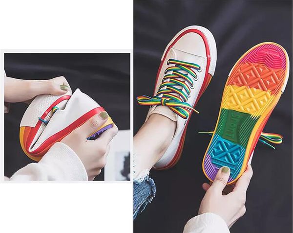 casual shoes mens for womens canvas rainbow designer shoes comfortable jogging hiking women sports shoes size 36-44, Black
casual shoes mens for womens canvas rainbow designer shoes comfortable jogging hiking women sports shoes size 36-44, Black