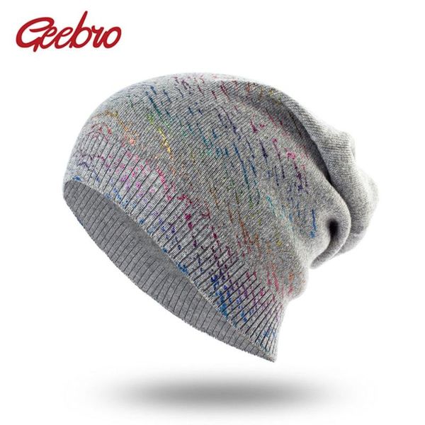 geebro new women's bronzing knit cashmere beanies hat casual spring wool knitted hats ladies metallic color skullies beanie cap, Blue;gray
geebro new women's bronzing knit cashmere beanies hat casual spring wool knitted hats ladies metallic color skullies beanie cap, Blue;gray