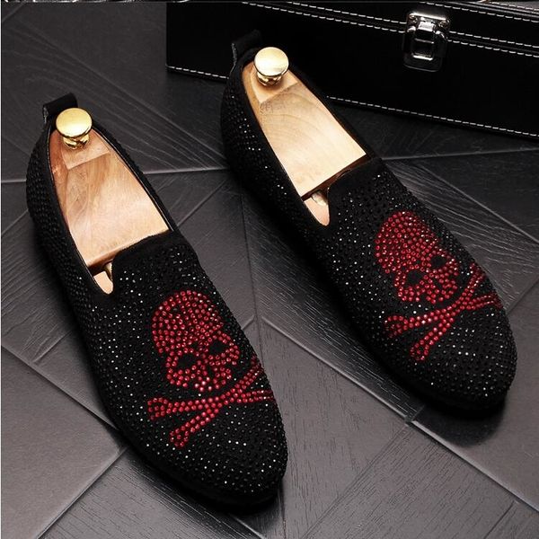 men loafers black diamond rhinestones spikes men shoes rivets casual flats doudou shoes wholesale dropshipping da011
men loafers black diamond rhinestones spikes men shoes rivets casual flats doudou shoes wholesale dropshipping da011