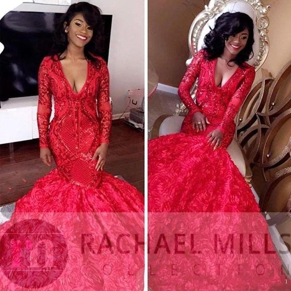gorgeous floral ruffles long sleeve prom dresses 2019 mermaid sequins appliques evening dress party gown bc1433, Black
gorgeous floral ruffles long sleeve prom dresses 2019 mermaid sequins appliques evening dress party gown bc1433, Black