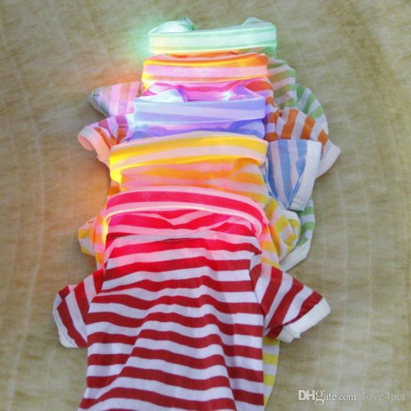 f13 pet led light shirt summer clothes for dogs cute dog clothing for small medium pet dog clothes 
f13 pet led light shirt summer clothes for dogs cute dog clothing for small medium pet dog clothes