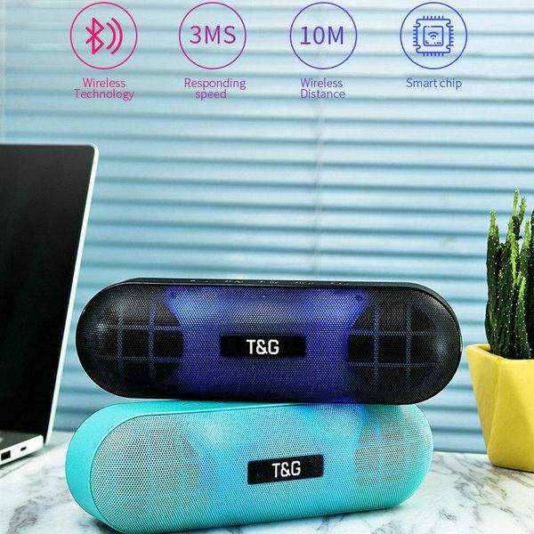 good tg148 led bluetooth outdoor speaker metal portable super bass wireless loudspeaker 3d stereo music surround with mic fm tfcard aux
good tg148 led bluetooth outdoor speaker metal portable super bass wireless loudspeaker 3d stereo music surround with mic fm tfcard aux