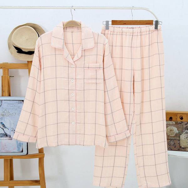 cute plaid 100% cotton couples pajamas sets for women 2019 spring 2 pcs suit casual home wear female sleepwear pyjama femme, Blue;gray
cute plaid 100% cotton couples pajamas sets for women 2019 spring 2 pcs suit casual home wear female sleepwear pyjama femme, Blue;gray