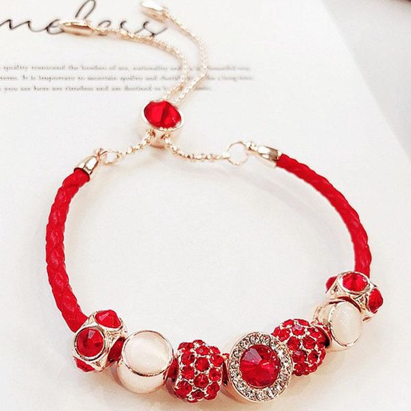 luxury designer jewelry women bracelets female natal year red rope bracelet transfer bead adjustable bracelet red hand jewelry gift, Golden;silver
luxury designer jewelry women bracelets female natal year red rope bracelet transfer bead adjustable bracelet red hand jewelry gift, Golden;silver