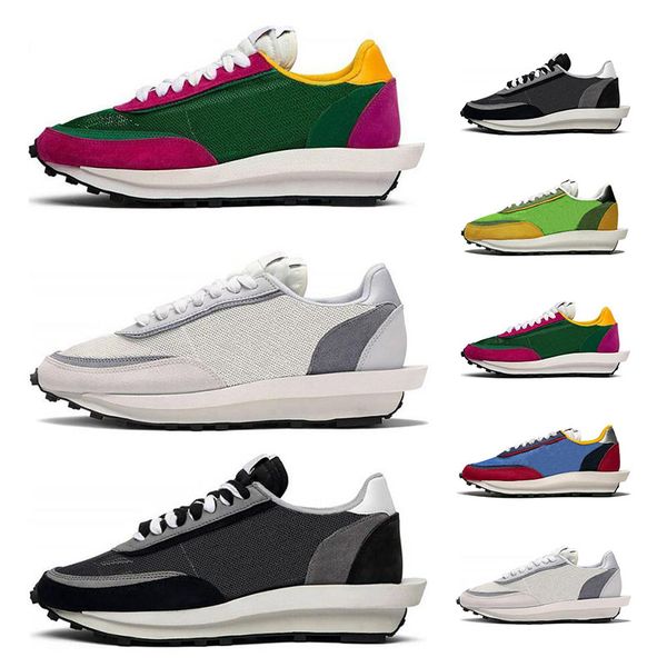 new nylon ldwaffle running shoes for men women green gusto pine green white grey black sacai racer ldv waffle sports sneakers
new nylon ldwaffle running shoes for men women green gusto pine green white grey black sacai racer ldv waffle sports sneakers