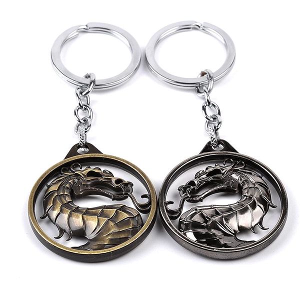 mortal kombat pendant dragon jon keychain game of thrones vintage metal key holder video game car key ring movie jewelry gift, Silver
mortal kombat pendant dragon jon keychain game of thrones vintage metal key holder video game car key ring movie jewelry gift, Silver