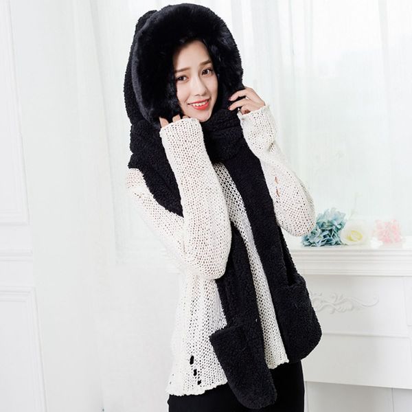 3 pieces women hat scarf gloves ladies winter accessories faux fur warm fluffy hood scarf hat snood pocket hats gloves sea4, Blue;gray
3 pieces women hat scarf gloves ladies winter accessories faux fur warm fluffy hood scarf hat snood pocket hats gloves sea4, Blue;gray