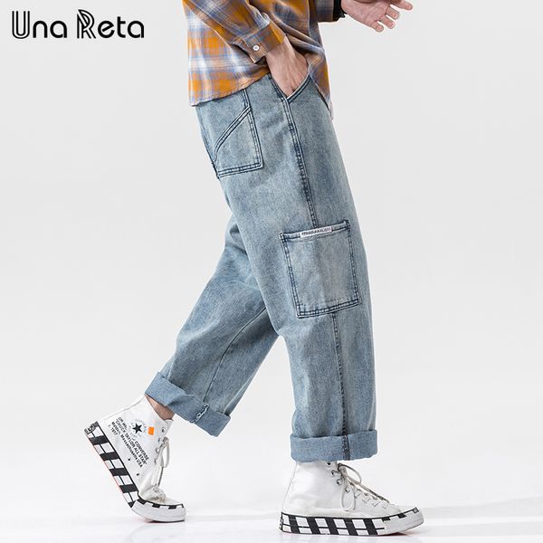 una reta jeans men 2020 new hip hop гетеросексуальных мужчин джинсовые брюки плюс размер свободные joggers streetwear карманы брюки мужские, Blue
una reta jeans men 2020 new hip hop гетеросексуальных мужчин джинсовые брюки плюс размер свободные joggers streetwear карманы брюки мужские, Blue