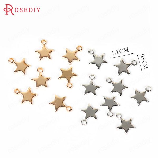 f572)20 pieces 1.1*0.9cm gold color plated brass star charms pendants diy jewelry findings earrings accessories wholesale, Bronze;silver
f572)20 pieces 1.1*0.9cm gold color plated brass star charms pendants diy jewelry findings earrings accessories wholesale, Bronze;silver