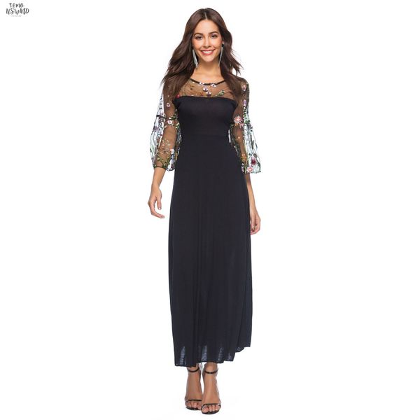 plus size 3xl 4xl 5xl party dresses women flower floral embroidery lace flare sleeve black backless vintage jurken dress ladies, Black;gray
plus size 3xl 4xl 5xl party dresses women flower floral embroidery lace flare sleeve black backless vintage jurken dress ladies, Black;gray