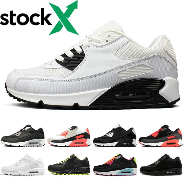designer 90 90s men women running shoes black croc white oreo infrared outdoor mens womens suede trainers sports sneakers size 36-45, White;red
designer 90 90s men women running shoes black croc white oreo infrared outdoor mens womens suede trainers sports sneakers size 36-45, White;red