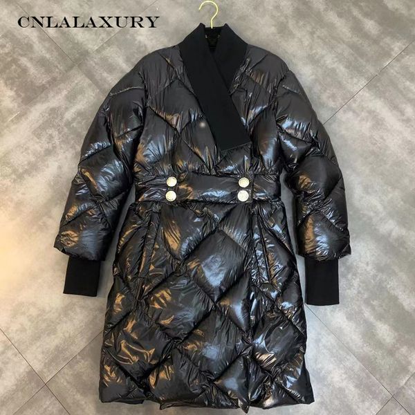 women coat women down jacket long light jackets fashion warm parka overcoat winter 2019 new casaco feminino, Black
women coat women down jacket long light jackets fashion warm parka overcoat winter 2019 new casaco feminino, Black