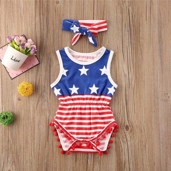 ins summer toddler baby girl bodysuit sleeveless usa independence days overall hair band infant 2 piece set 2020 striped jumpsuits new d6415, White
ins summer toddler baby girl bodysuit sleeveless usa independence days overall hair band infant 2 piece set 2020 striped jumpsuits new d6415, White