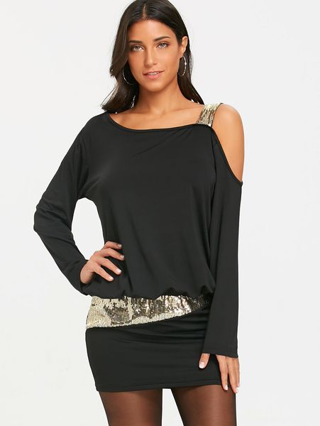 wipalo женщины black bodycon платье с длинным рукавом осень блестки холодное плеча платья женский мини-чехол sexy mini party vestidos, Black;pink
wipalo женщины black bodycon платье с длинным рукавом осень блестки холодное плеча платья женский мини-чехол sexy mini party vestidos, Black;pink