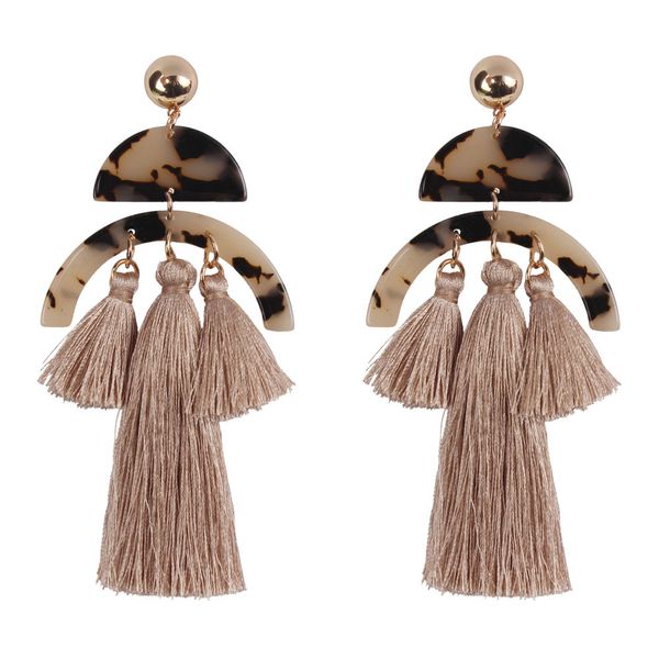 2019 colorful stylish large tassel drop earrings for women bohemian big acrylic earrings vacation ethnic accessories jewelry new, Silver
2019 colorful stylish large tassel drop earrings for women bohemian big acrylic earrings vacation ethnic accessories jewelry new, Silver