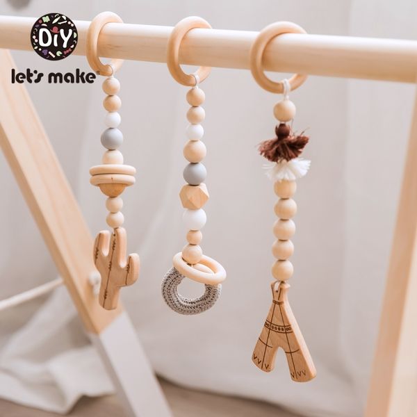 let's make 3pc/set wooden stroller pendant baby bed hanging rattles toys infant baby comfort toys stroller accessories t200429
let's make 3pc/set wooden stroller pendant baby bed hanging rattles toys infant baby comfort toys stroller accessories t200429