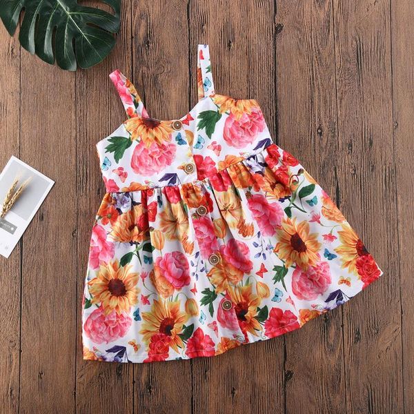newborn baby girl sleeveless dress floral button dress casual holiday beach slim sundress 2020, Red;yellow
newborn baby girl sleeveless dress floral button dress casual holiday beach slim sundress 2020, Red;yellow