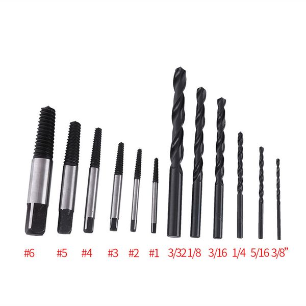 12pcs bolts remover drivers steel screw extractor damaged nut screw bolt stud remover drill bit set power tool accessories
12pcs bolts remover drivers steel screw extractor damaged nut screw bolt stud remover drill bit set power tool accessories