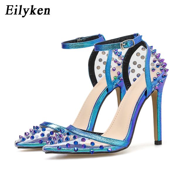 eilyken elegant blue high heels women pumps pointed toe wedding shoes buckle strap party rivet pumps shoes women y200702, Black
eilyken elegant blue high heels women pumps pointed toe wedding shoes buckle strap party rivet pumps shoes women y200702, Black