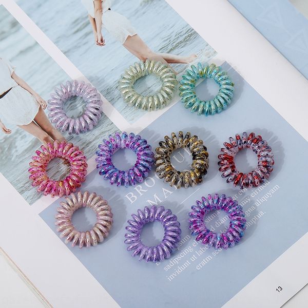wnvdg 2020 special printing telephone line hair ring women's children's hair accessories headdress two ornaments and ornaments tel, Slivery;white
wnvdg 2020 special printing telephone line hair ring women's children's hair accessories headdress two ornaments and ornaments tel, Slivery;white