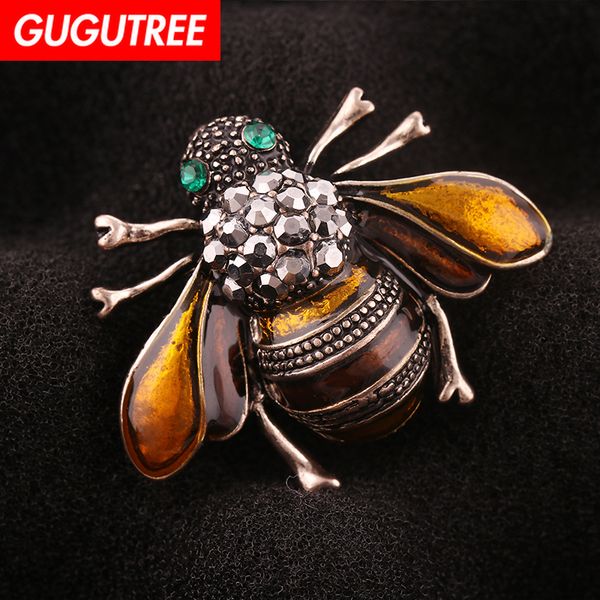 gugutree brooch breastpin bee patch metal patches badges applique patches for clothing hh-55, Black
gugutree brooch breastpin bee patch metal patches badges applique patches for clothing hh-55, Black