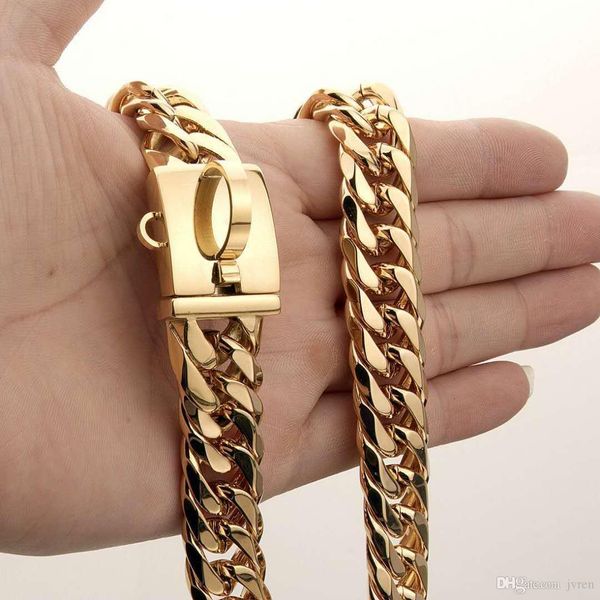 16mm titanium steel stainless black large medium pet big dog bracelet golden pet collar
16mm titanium steel stainless black large medium pet big dog bracelet golden pet collar
