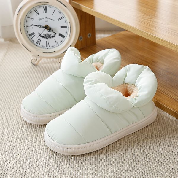 2018 winter warm slippers soft comfortable indoor home breathable simple non-slip women men couple down floor shoes bedroom, Black
2018 winter warm slippers soft comfortable indoor home breathable simple non-slip women men couple down floor shoes bedroom, Black