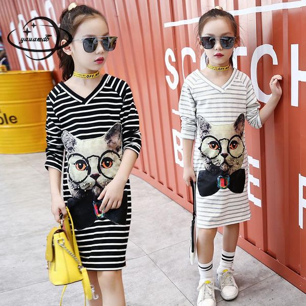 fashion kids t-shirts spring autumn girls 5-16y cotton children long sleeve tee striped cat v-neck clothes long clothing y29, Blue
fashion kids t-shirts spring autumn girls 5-16y cotton children long sleeve tee striped cat v-neck clothes long clothing y29, Blue