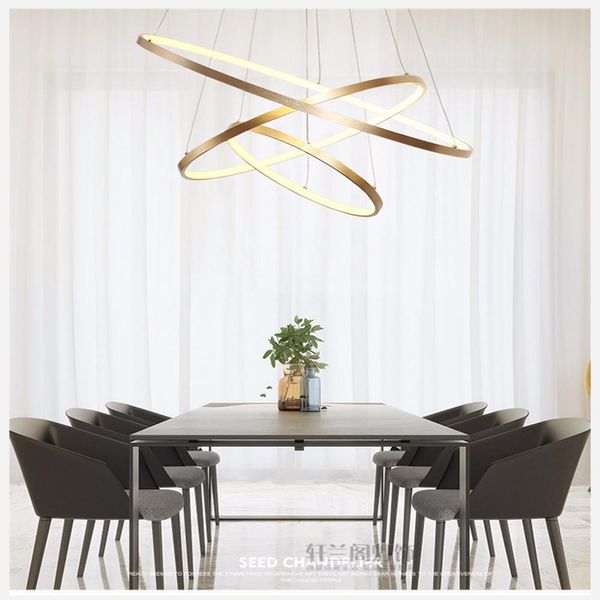 fashional dinning room modern chandeliers circle rings led chandelier light for indoor lighting ac 85-260v
fashional dinning room modern chandeliers circle rings led chandelier light for indoor lighting ac 85-260v