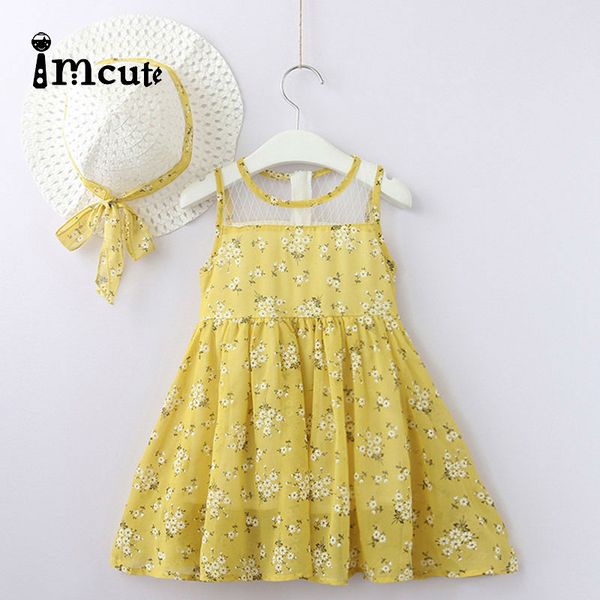 imcute summer kids girl clothes boho floral sundress with sunhat 2pcs holiday child girl clothing beach sets chiffon dress 2-7y, Red;yellow
imcute summer kids girl clothes boho floral sundress with sunhat 2pcs holiday child girl clothing beach sets chiffon dress 2-7y, Red;yellow