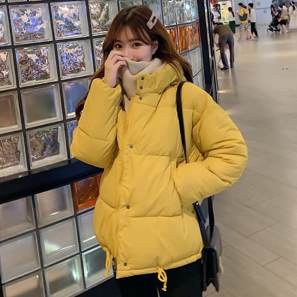 2019 winter women short jacket female hood women parka with stand-up collar coat autumn cotton thick padded warm overcoat pp246, Tan;black
2019 winter women short jacket female hood women parka with stand-up collar coat autumn cotton thick padded warm overcoat pp246, Tan;black