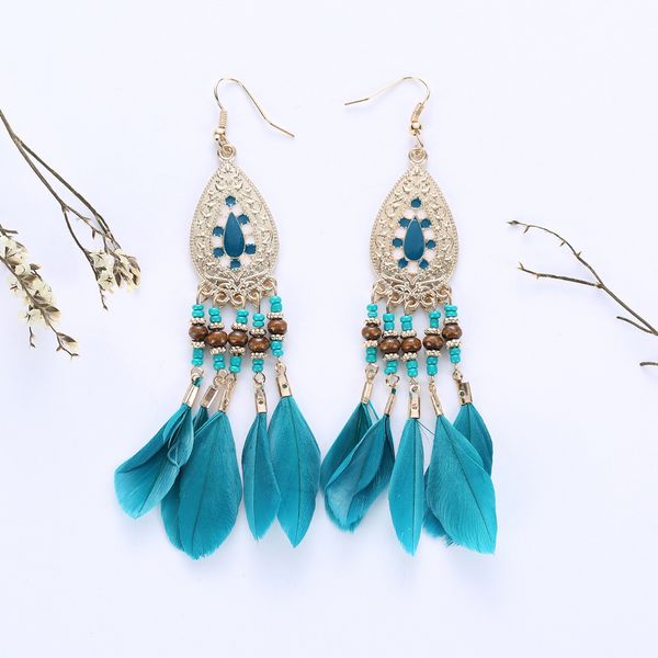 antique gold bohemia flower colorful beads tassel vintage drop earrings fashion all-match oval leaves earrings jewelry for women, Silver
antique gold bohemia flower colorful beads tassel vintage drop earrings fashion all-match oval leaves earrings jewelry for women, Silver