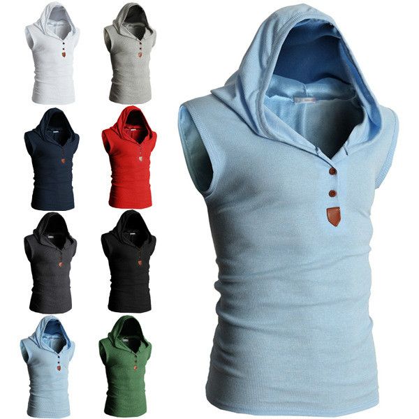 summer men tank new fitness sleeveless mens vest hooded tank for men's hoodies solid singlets for male, White;black
summer men tank new fitness sleeveless mens vest hooded tank for men's hoodies solid singlets for male, White;black