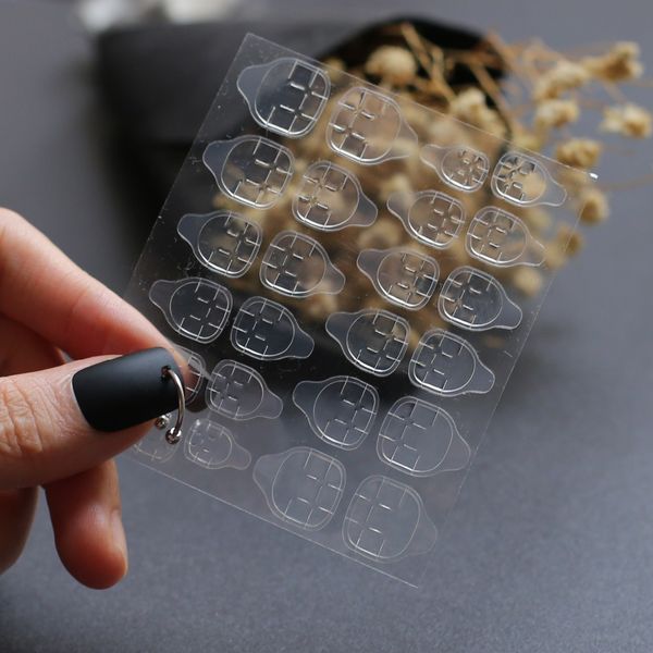 transparent double-sided nail sticker jelly nail stickers easy to tear design stable and beautiful false nails glue 3pcs, Black
transparent double-sided nail sticker jelly nail stickers easy to tear design stable and beautiful false nails glue 3pcs, Black