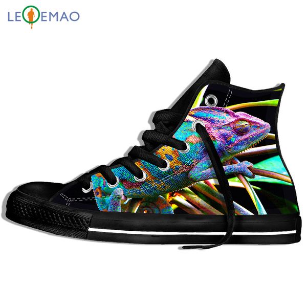 outdoor walking shoes men/3d color chameleon lizard print harajuku style canvas comfortable students sneakers, Black
outdoor walking shoes men/3d color chameleon lizard print harajuku style canvas comfortable students sneakers, Black