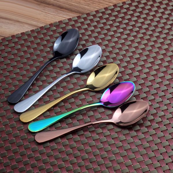demitasse espresso spoons, 5 inches stainless steel mini coffee milk spoons, set of 3 - rose gold/black/gold
demitasse espresso spoons, 5 inches stainless steel mini coffee milk spoons, set of 3 - rose gold/black/gold