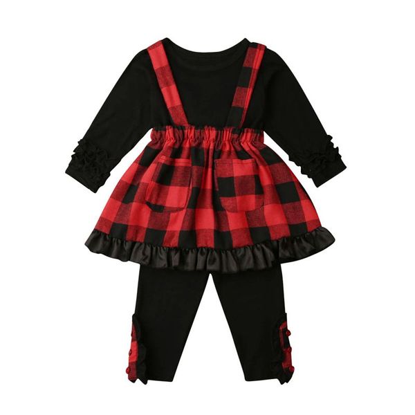 3pcs toddler baby girl clothes kid plaid romper pants dress outfits set clothes /by, White
3pcs toddler baby girl clothes kid plaid romper pants dress outfits set clothes /by, White