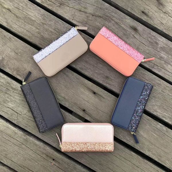 designer-women sequin glitter wallets brand sparkles wallet coin purs wristlets credit card holder, Red;black 
designer-women sequin glitter wallets brand sparkles wallet coin purs wristlets credit card holder, Red;black