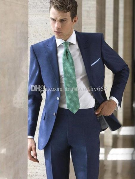 and fine two buttons groomsmen peak lapel groom tuxedos men suits wedding/prom man blazer ( jacket+pants+tie) m62, Black;gray