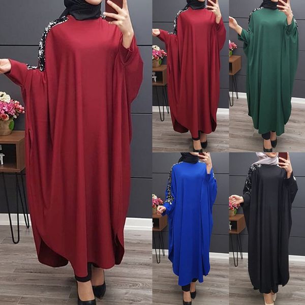 siskakia muslim abaya solid fashion sequins patchwork ethnic abaya dress outsize batwing sleeve middle east dubai islam clothing, Red
siskakia muslim abaya solid fashion sequins patchwork ethnic abaya dress outsize batwing sleeve middle east dubai islam clothing, Red